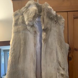 Calvin Klein Faux Fur Vest